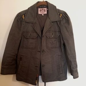 LUCKY COUTURE Military Crop Jacket- Small GOOD CONDITION (see pics)
